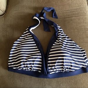 Draper James Lands’ End halter bikini top 26W